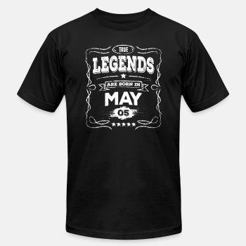 True legends are born in May - Unisex Jersey T-shirt