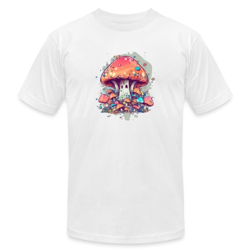 Mushroom Fun Room - Unisex Jersey T-Shirt by Bella + Canvas