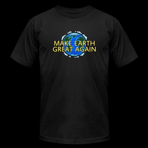 MEGA HATS+ - Make Earth Great Again - Basic Design - Unisex Jersey T-Shirt by Bella + Canvas
