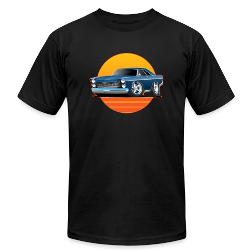 Classic Sixtes Big American Muscle Car - Unisex Jersey T-Shirt by Bella + Canvas