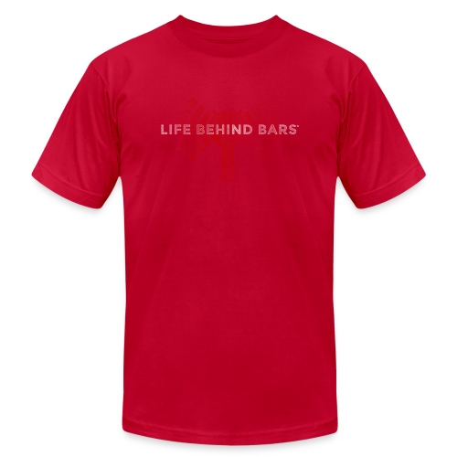 LBBPC Strainer Logo Red - Unisex Jersey T-Shirt by Bella + Canvas