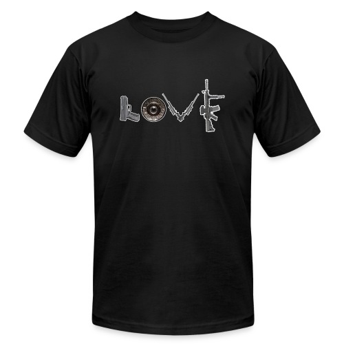 LOVE - Unisex Jersey T-Shirt by Bella + Canvas