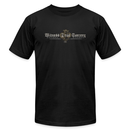 Witness True Sorcery Logo - Unisex Jersey T-Shirt by Bella + Canvas