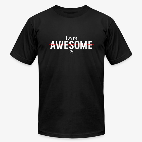 I am awesome - Unisex Jersey T-Shirt by Bella + Canvas