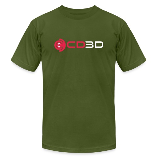 CD3D Transparency White - Unisex Jersey T-Shirt by Bella + Canvas
