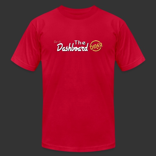 The Dashboard Diner Horizontal Logo - Unisex Jersey T-Shirt by Bella + Canvas