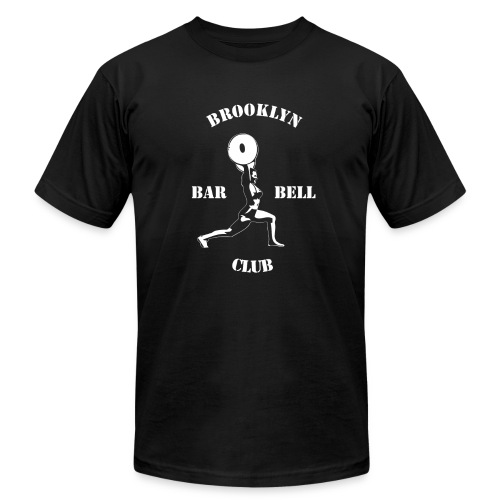 Brooklyn Barbell Classic Logo - Unisex Jersey T-Shirt by Bella + Canvas