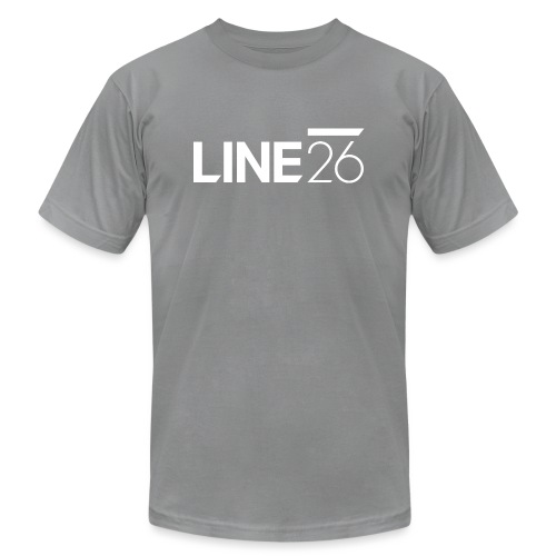 Line26 Logo (Light Version) - Unisex Jersey T-Shirt by Bella + Canvas