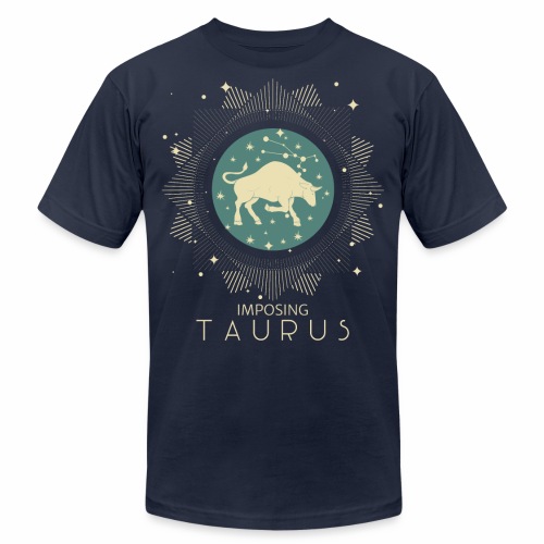 Zodiac Taurus Constellation Bull Star Sign May - Unisex Jersey T-Shirt by Bella + Canvas