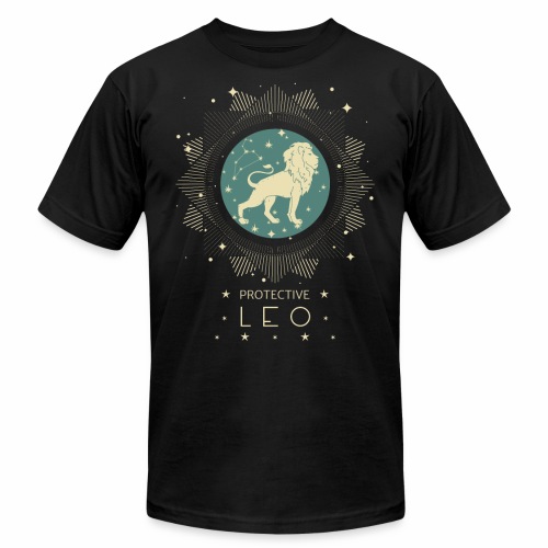 Zodiac sign Leo constellation birthday July August - Unisex Jersey T-Shirt by Bella + Canvas