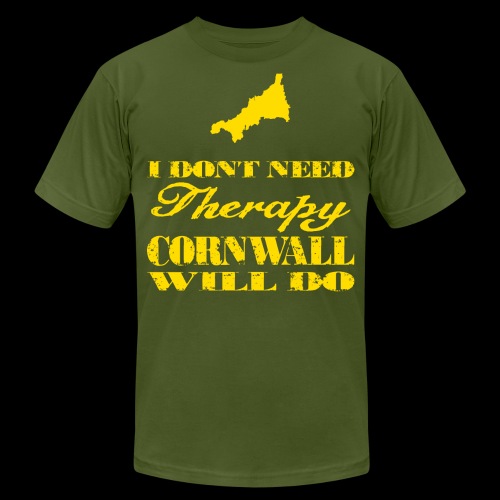 Don't need therapy/Cornwall - Unisex Jersey T-Shirt by Bella + Canvas