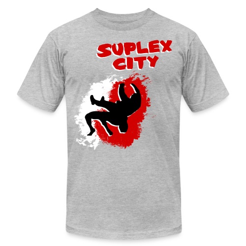 Suplex City (Womens) - Unisex Jersey T-Shirt by Bella + Canvas