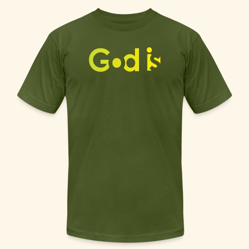 GOD IS #7 - Unisex Jersey T-Shirt by Bella + Canvas