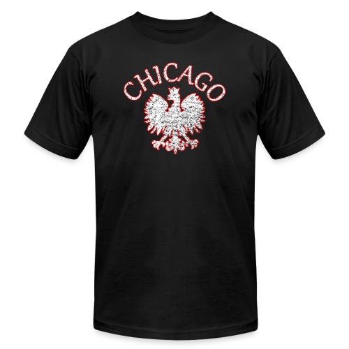 Polish Eagle Chicago - Unisex Jersey T-Shirt by Bella + Canvas