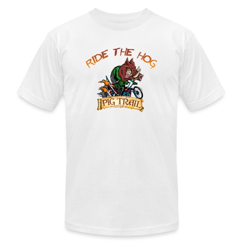 Ride the Hog T-Shirt - Unisex Jersey T-Shirt by Bella + Canvas