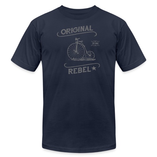Original Rebel gray - Unisex Jersey T-Shirt by Bella + Canvas