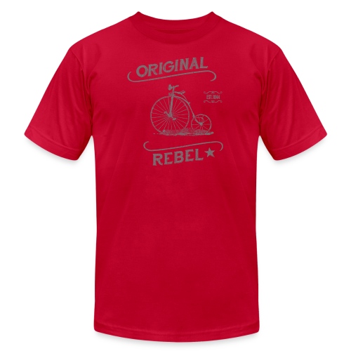 Original Rebel gray - Unisex Jersey T-Shirt by Bella + Canvas