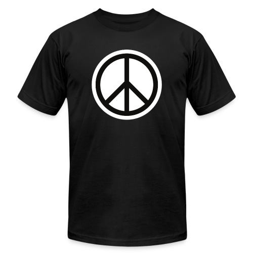 Peace Sign Stop War - Unisex Jersey T-Shirt by Bella + Canvas