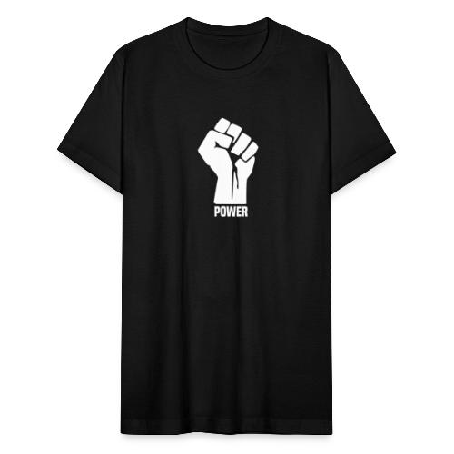 Black Power Fist - Unisex Jersey T-Shirt by Bella + Canvas