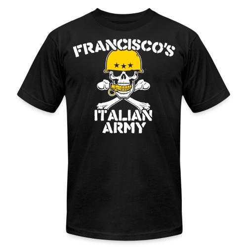 italian army v - Unisex Jersey T-Shirt by Bella + Canvas