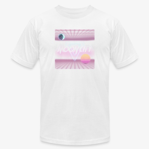 Moon City Retrogrid - Unisex Jersey T-Shirt by Bella + Canvas