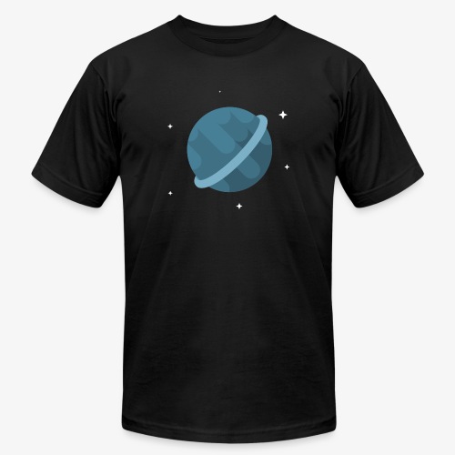 Tiny Blue Planet - Unisex Jersey T-Shirt by Bella + Canvas