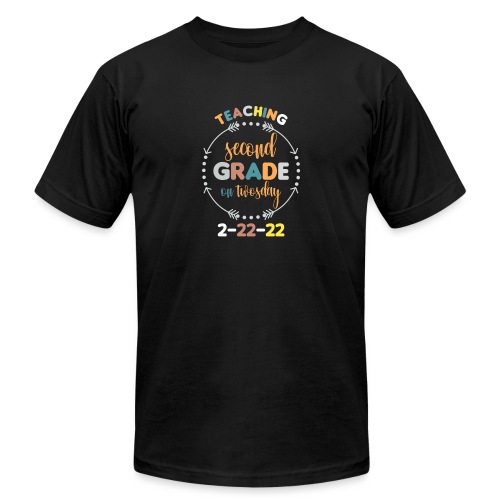 Teaching 2nd Grade On Twosday - Unisex Jersey T-Shirt by Bella + Canvas