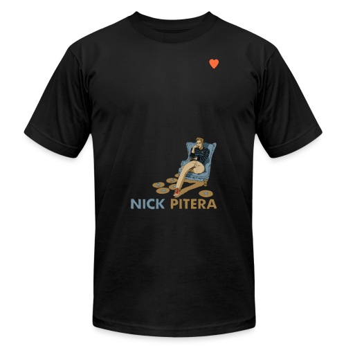 nicktshirthearttransparent - Unisex Jersey T-Shirt by Bella + Canvas