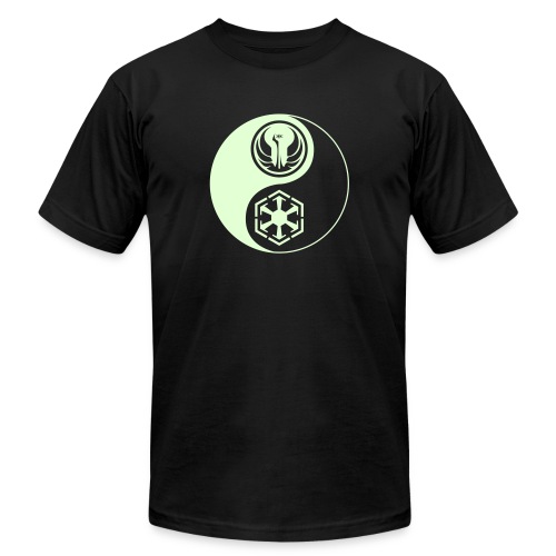 Star Wars SWTOR Yin Yang 1-Color Light - Unisex Jersey T-Shirt by Bella + Canvas