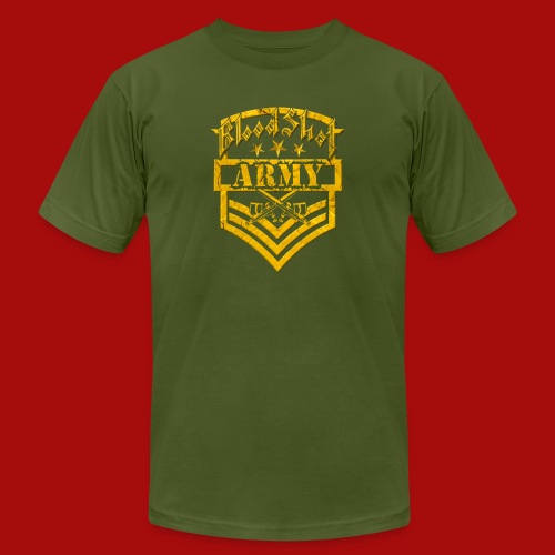 BloodShot ARMY Logo - Unisex Jersey T-Shirt by Bella + Canvas