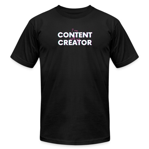 Christian Content Creator - Unisex Jersey T-Shirt by Bella + Canvas
