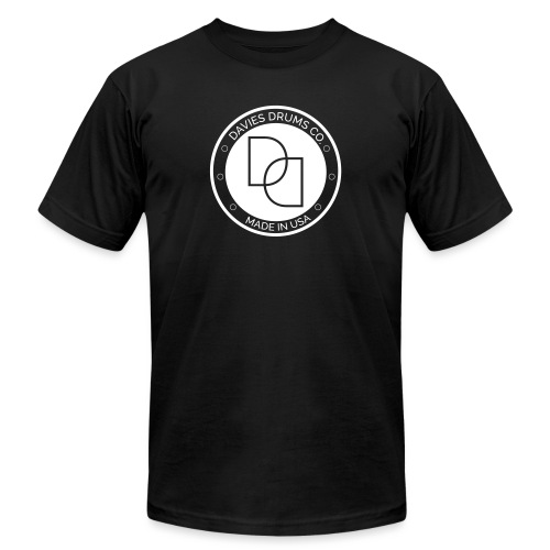 Davies Drums Logo (no BG) - Unisex Jersey T-Shirt by Bella + Canvas