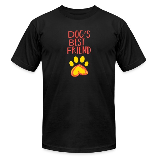 Dog's Best Friend - Unisex Jersey T-Shirt by Bella + Canvas