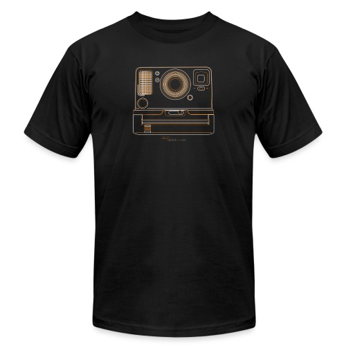 Camera Sketches - Polaroid OneStep2 - Unisex Jersey T-Shirt by Bella + Canvas