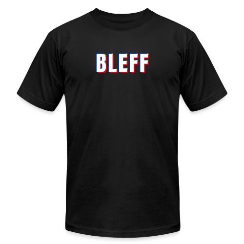 BLEFF - Unisex Jersey T-Shirt by Bella + Canvas