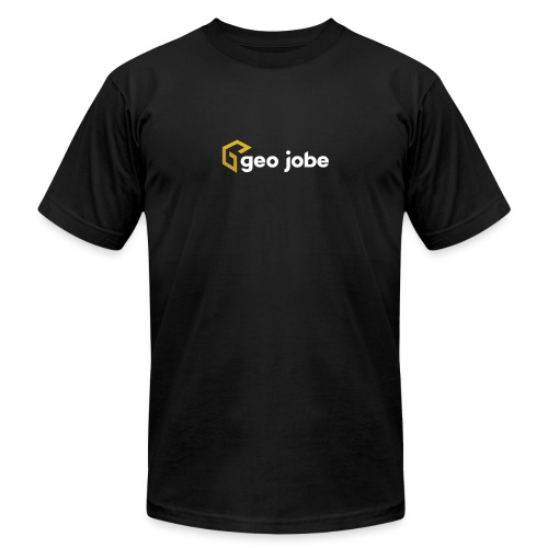 GEO Jobe Corp Logo White Text - Unisex Jersey T-Shirt by Bella + Canvas
