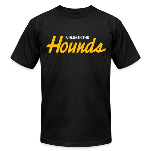 Unleash The Hounds (Sports Specialties) - Unisex Jersey T-Shirt by Bella + Canvas