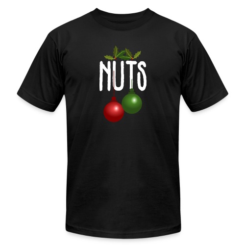 Chest Nuts Matching Chestnuts Funny Christmas - Unisex Jersey T-Shirt by Bella + Canvas