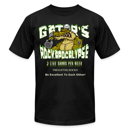 Gator's Rockapocalypse - Unisex Jersey T-Shirt by Bella + Canvas