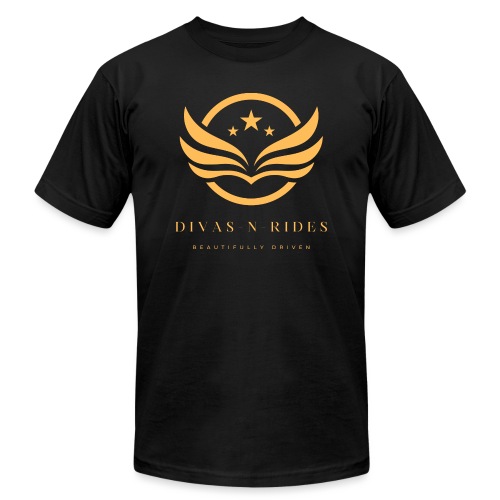 Divas N Rides Wings1 - Unisex Jersey T-Shirt by Bella + Canvas