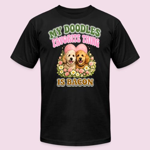 My Doodles Favorite Thing Is Bacon - Unisex Jersey T-Shirt by Bella + Canvas