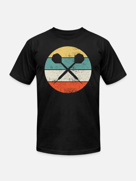 Darts Darts - Unisex Jersey T-Shirt by Bella + Canvas - black