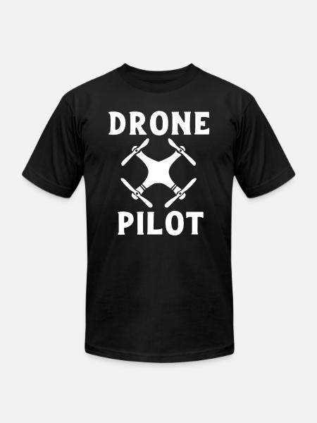 Drone Pilot - Unisex Jersey T-Shirt by Bella + Canvas - black