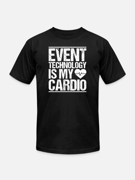 Event Technician Event Technology - Unisex Jersey T-Shirt by Bella + Canvas - black