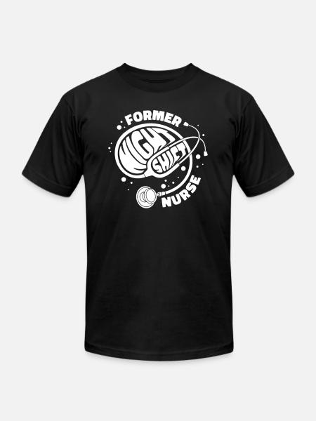 Nurse Nursing Stethoscope - Unisex Jersey T-Shirt by Bella + Canvas - black