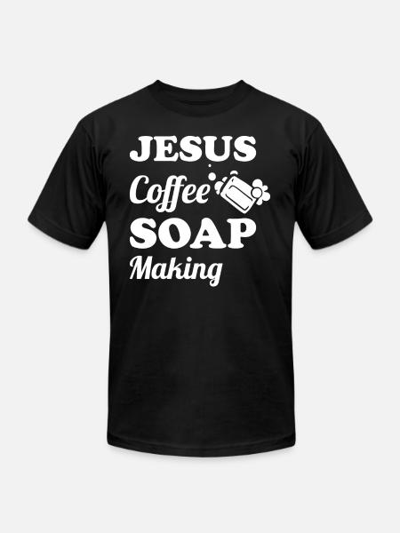 Soap Making Soap Maker - Unisex Jersey T-Shirt by Bella + Canvas - black