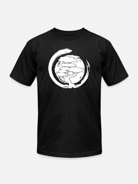 Bonsai - Unisex Jersey T-Shirt by Bella + Canvas - black