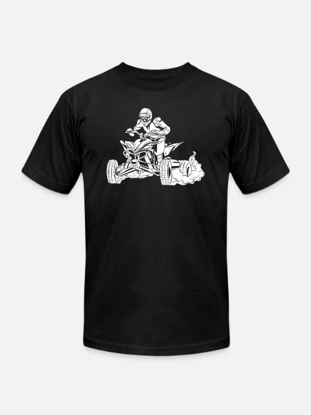 Quad Bike - Unisex Jersey T-Shirt by Bella + Canvas - black
