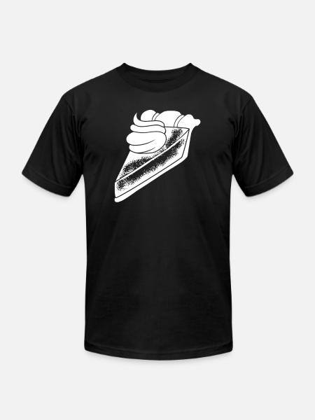 Thanksgiving Pie - Unisex Jersey T-Shirt by Bella + Canvas - black