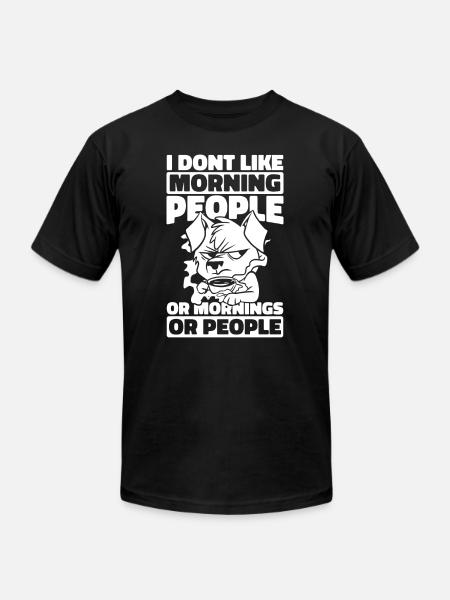 Coffee Dog - Unisex Jersey T-Shirt by Bella + Canvas - black